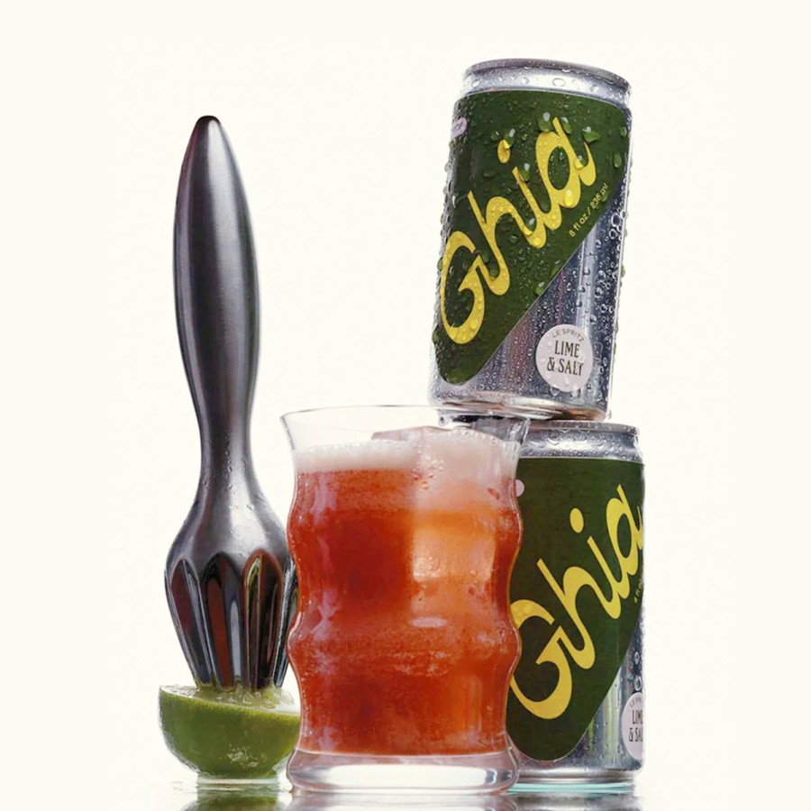 Non-Alcoholic Spirits No and Low | Ghia Le Spritz Lime & Salt 4-Pack - Non-Alcoholic Cocktail