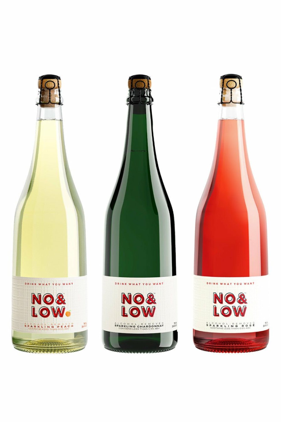 Non-Alcoholic Wines No and Low | No & Low Non-Alcoholic Sparkling Wines 3-Pack