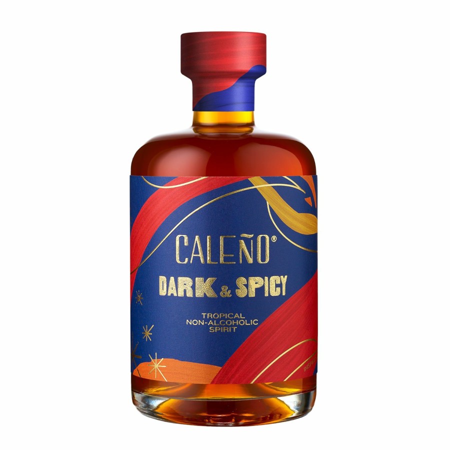 Non-Alcoholic Spirits No and Low | Caleno Dark & Spicy - Non-Alcoholic Dark Rum