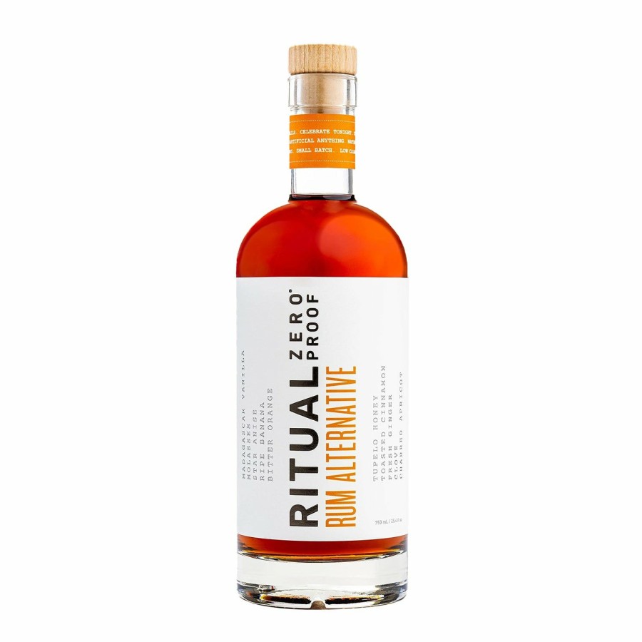 Non-Alcoholic Spirits No and Low | Ritual Rum Alternative - Non-Alcoholic Dark Rum