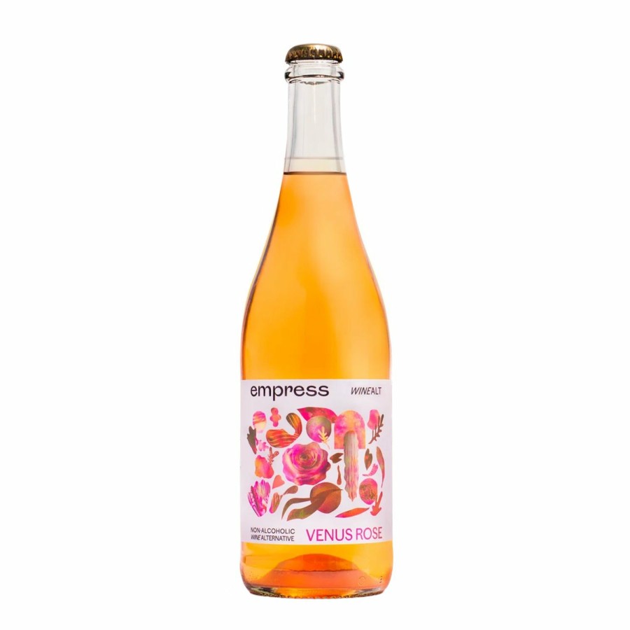 Non-Alcoholic Wines No and Low | Empress Venus Rose - Non-Alcoholic Sparkling Wine Alternative