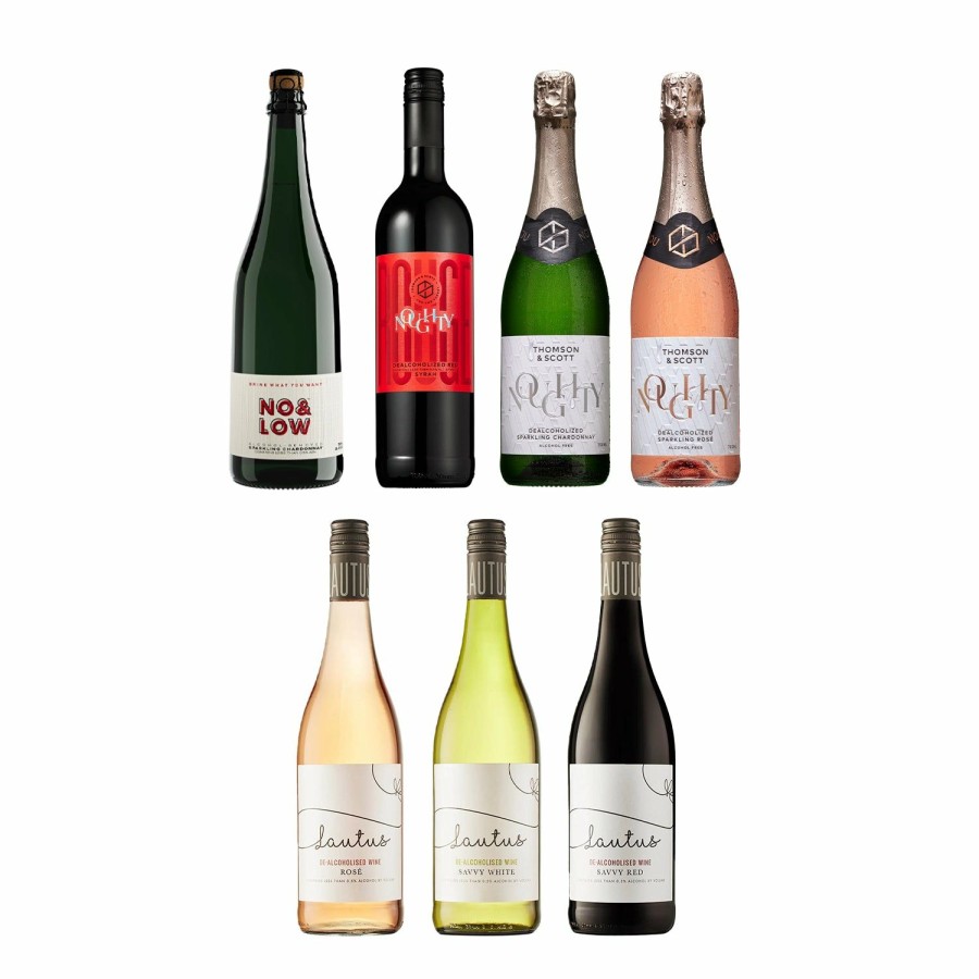 Non-Alcoholic Beer & More No and Low | The Ultimate Non Alcoholic Wine Bundle- 24 Bottles