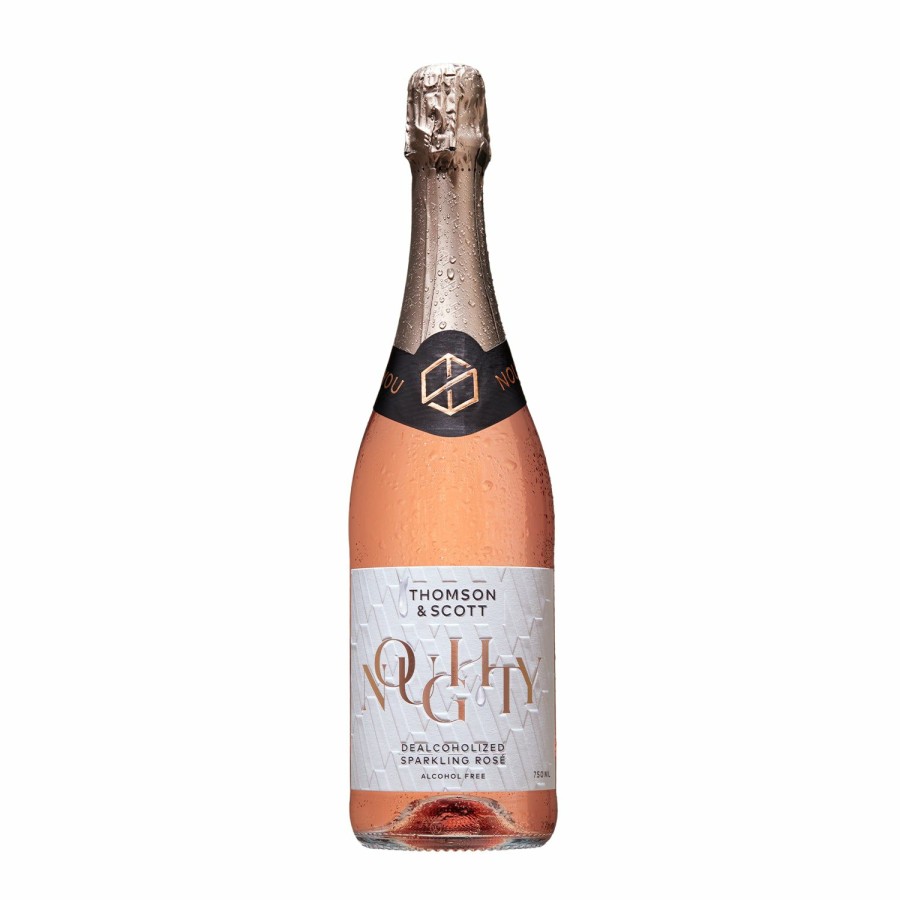 Non-Alcoholic Wines No and Low | Noughty Sparkling Rose - Alcohol-Free Sparkling Rose Wine