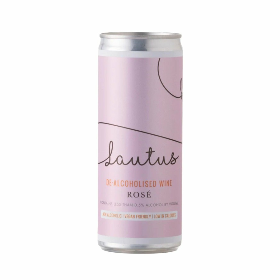 Non-Alcoholic Wines No and Low | Lautus Rose 4-Pack - Non-Alcoholic Rose Wine