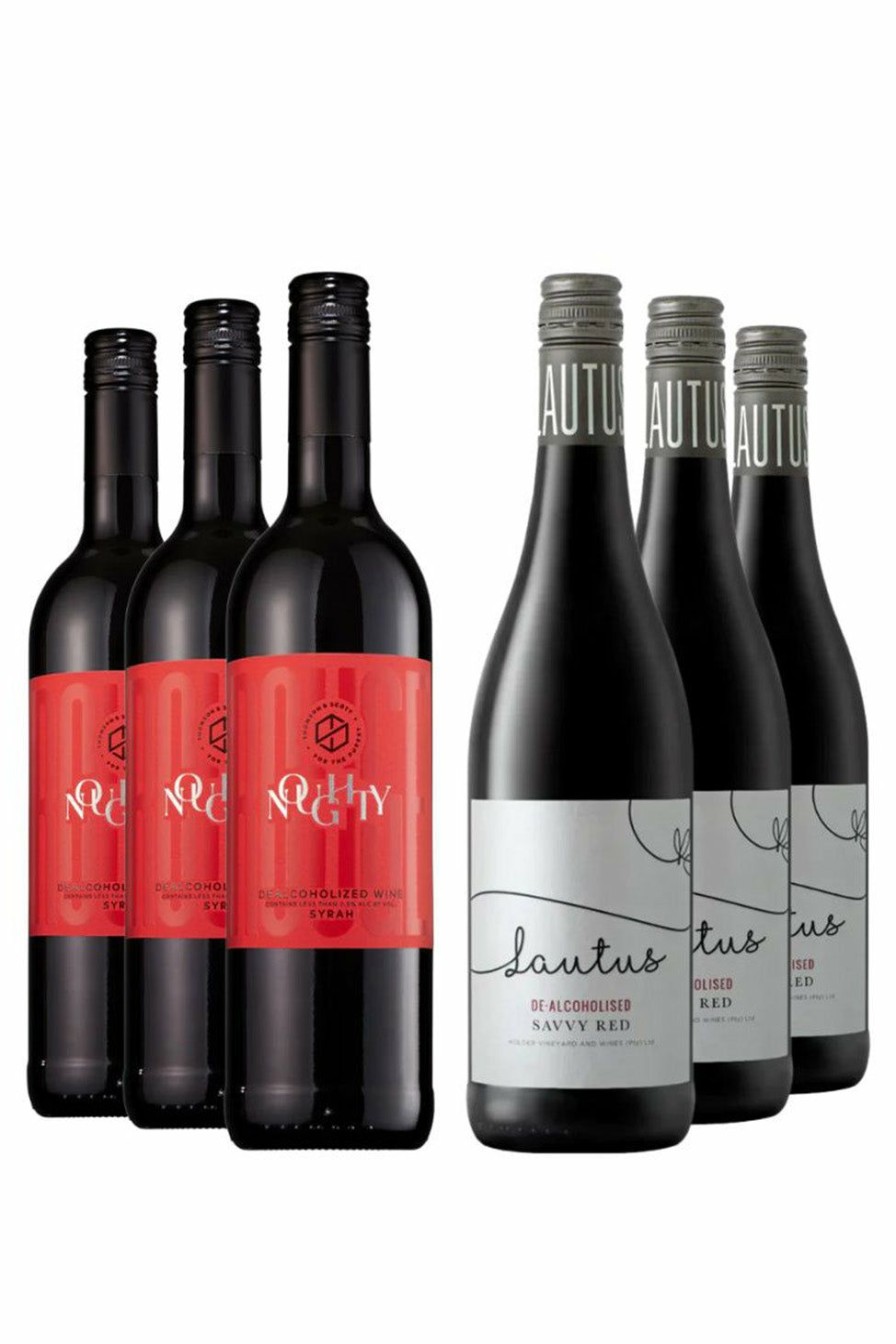 Non-Alcoholic Beer & More No and Low | Best Non-Alcoholic Red Wine Bundle - 6 Non Alcoholic Red Wines