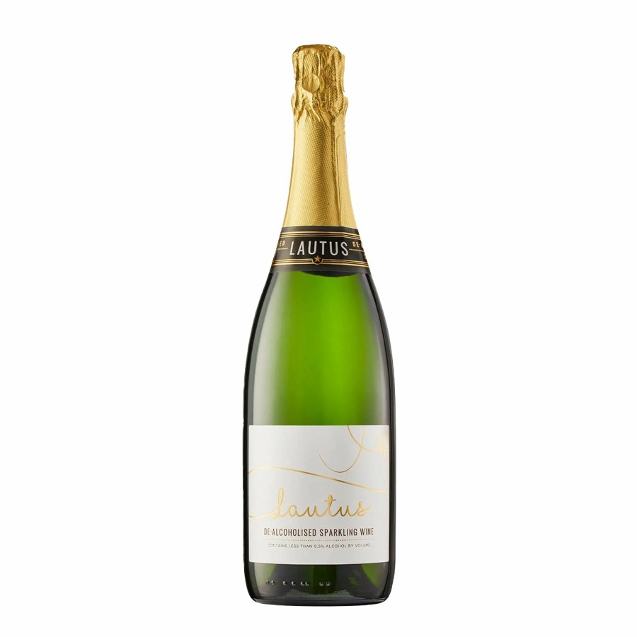 Non-Alcoholic Wines No and Low | Lautus Sparkling Brut - Non-Alcoholic Champagne Style Wine