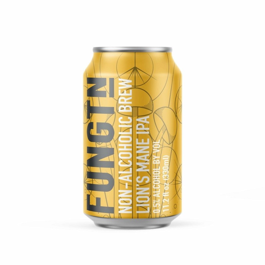 Non-Alcoholic Beer & More No and Low | Fungtn Lion'S Mane Ipa - Non-Alcoholic Beer 6-Pack