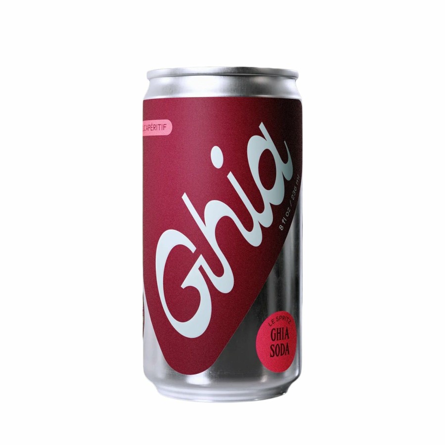 Non-Alcoholic Spirits No and Low | Ghia Le Spritz Soda 4-Pack - Non-Alcoholic Cocktail