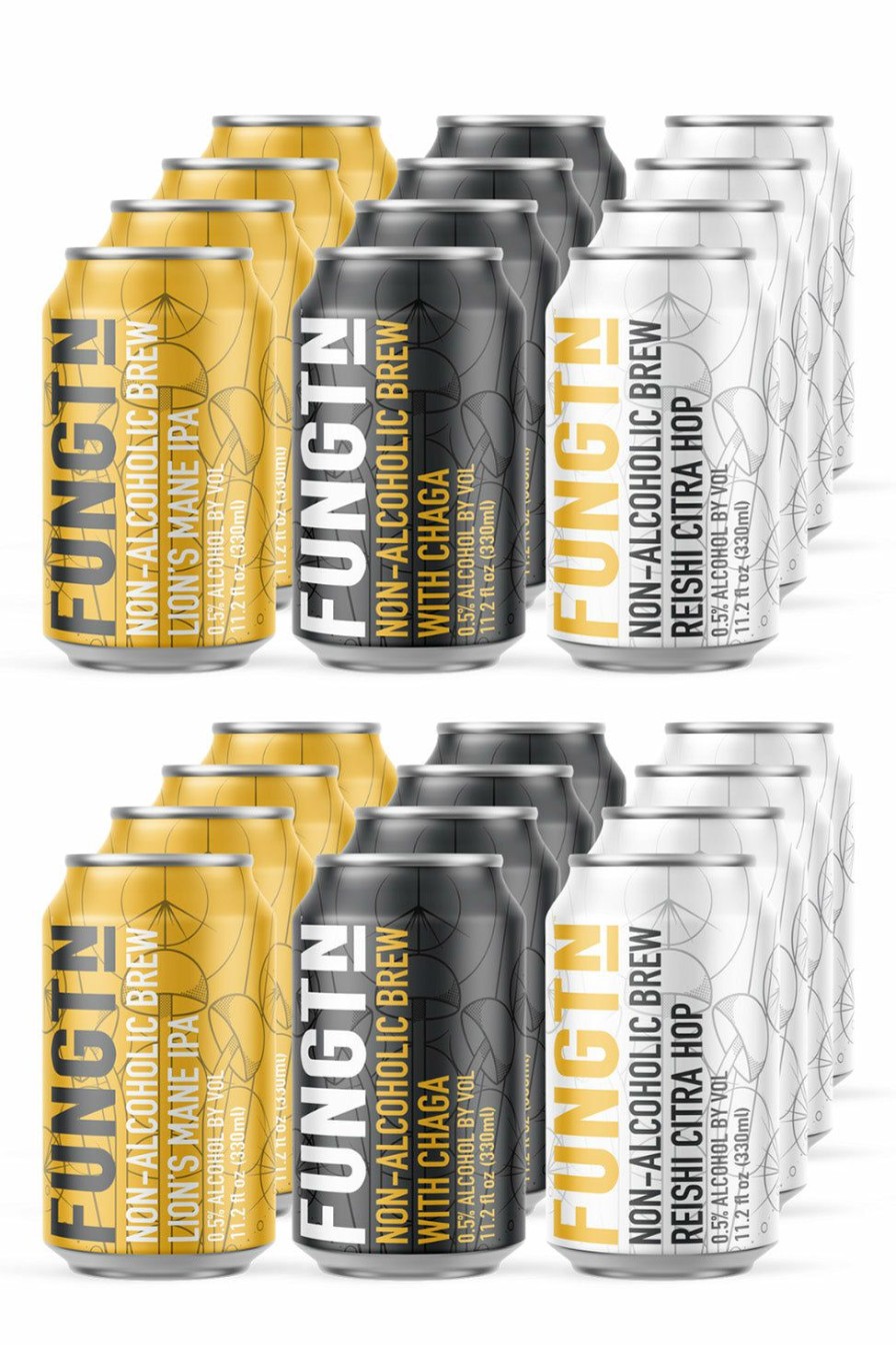 Non-Alcoholic Beer & More No and Low | Fungtn Beer Bundle - Non Alcoholic Beer 24-Pack