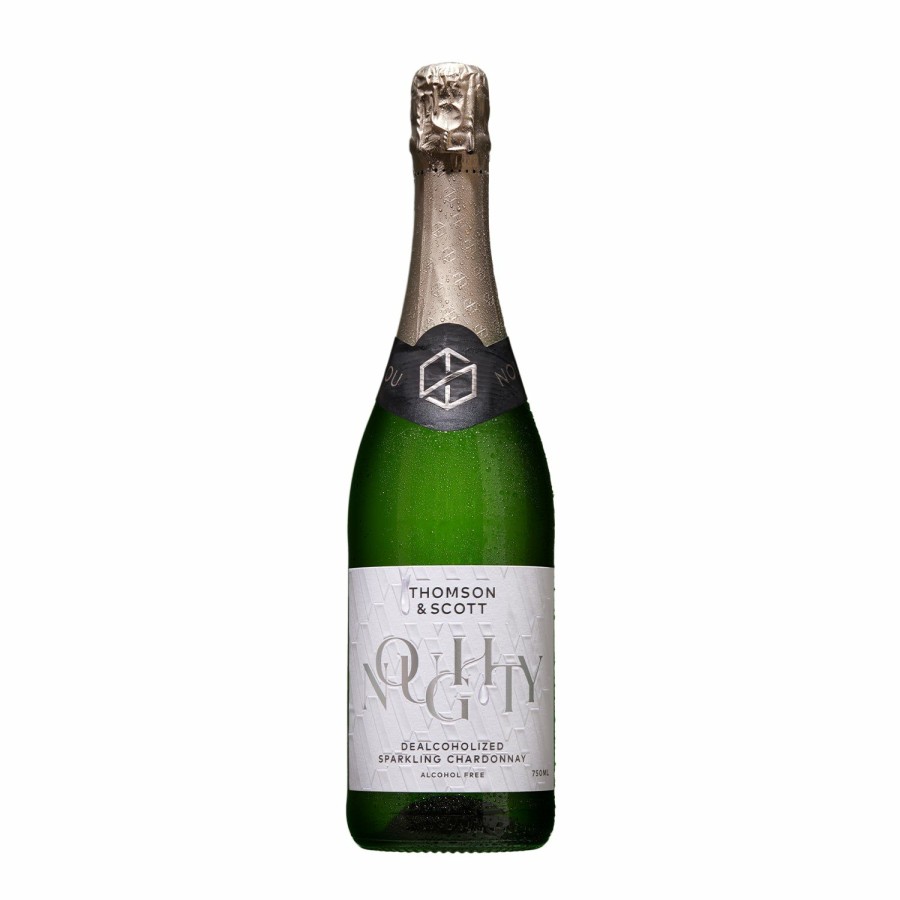 Non-Alcoholic Wines No and Low | Noughty Sparkling Chardonnay - Alcohol-Free Sparkling Wine