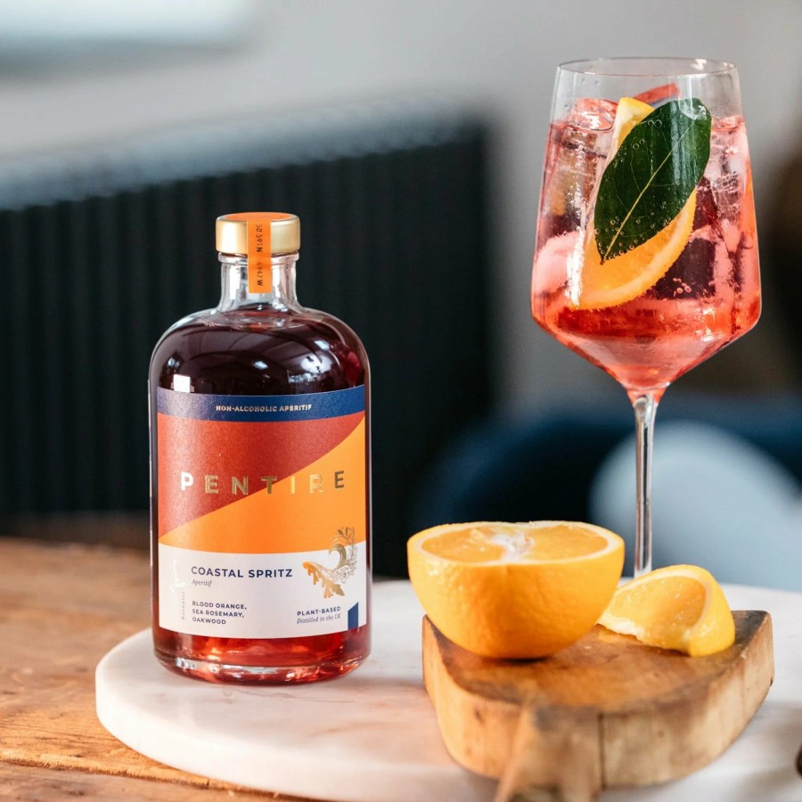 Non-Alcoholic Spirits No and Low | Pentire Coastal Spritz - Non-Alcoholic Aperitif