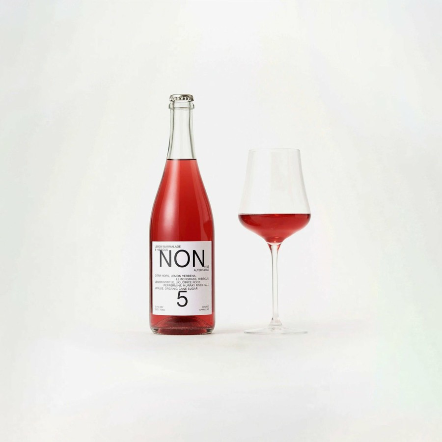 Non-Alcoholic Wines No and Low | Non #5 Lemon Marmalade & Hibiscus - Non-Alcoholic Wine Alternative