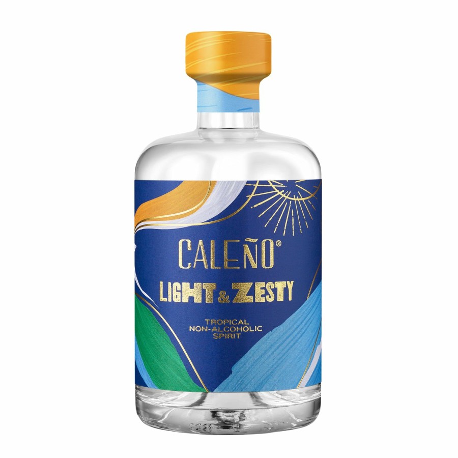 Non-Alcoholic Spirits No and Low | Caleno Light & Zesty - Non-Alcoholic Gin